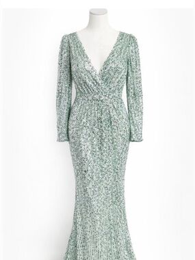 Mac duggal sequin gown
